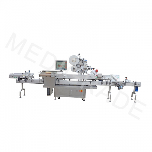S-510 bottle labeling and tray packing machine